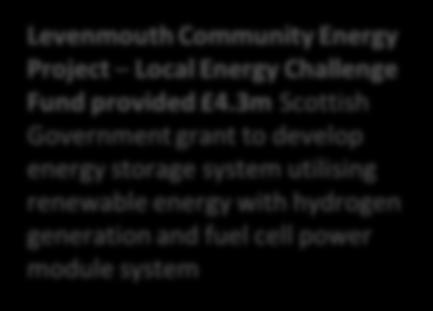 network management Hartwood Geothermal project Scottish Government has provided