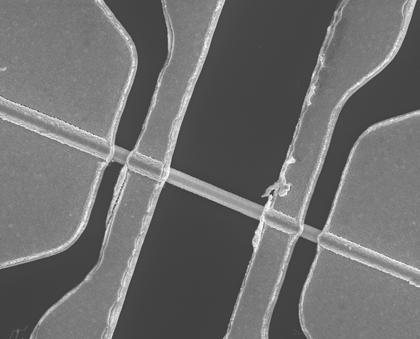 Carrier collection lengths can be studied as a function of nanowire