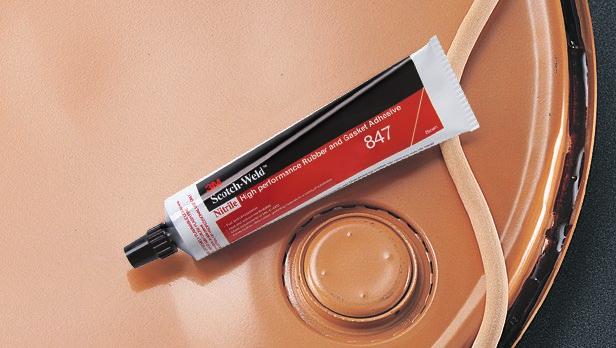 3M Industrial Adhesives and Tapes High Performance Specialty Adhesives Solvent and Water Based 292 Rubber and Plastic Industrial, Automotive, and Military professionals can rely on these adhesives to