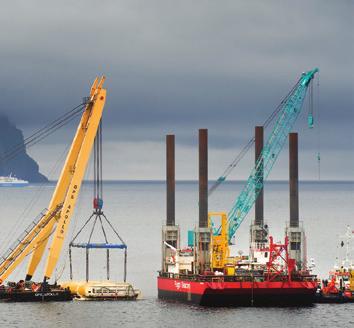 WAVE & TIDAL Providing detailed environmental and geological knowledge, with specialist engineering services, marine construction support and long-term monitoring capabilities, Fugro is the ideal