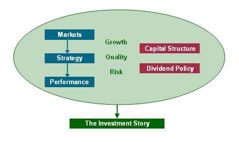 Page 3 1. Introduction A compelling investment story describes: The company s markets (the opportunity) The company s strategy (the plan) and Evidence of delivery (performance).