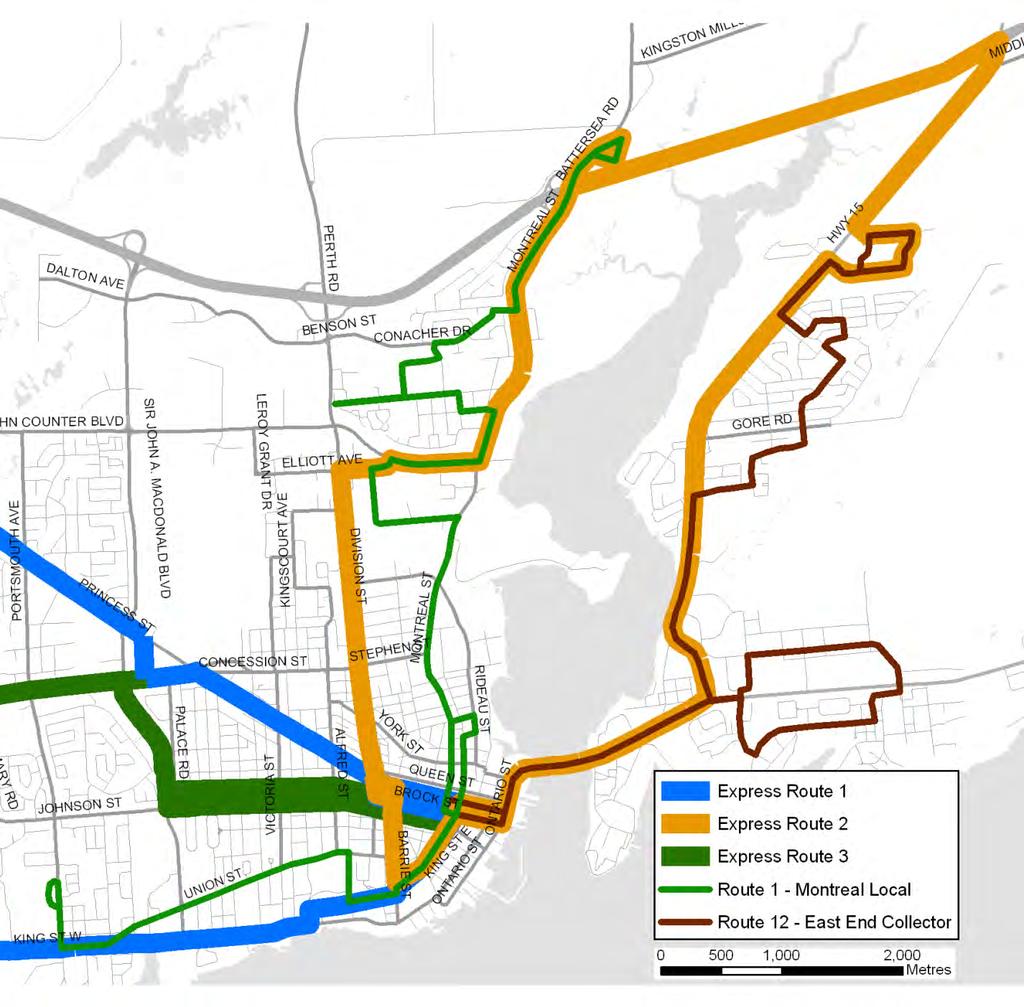 Figure 11 Montreal Local (Route 1)