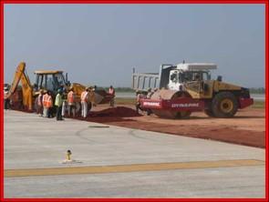 site on time during the runway maintenance slot.