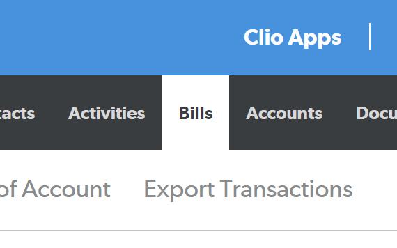 New Bill Generating new Bills in Clio will grab unbilled Time and