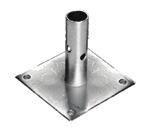 Caster Base Plate Leveling Jack Locking Pin Gravity Pin 4 When choosing casters for a rolling scaffold tower, the installation of a squaring brace is needed and applied