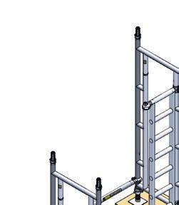 Build Method Position a second portal 3 ladder frame higher on