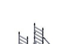 E D D Ensure interlock clips on frame members are in the 'locked' position D E Fit one 4 rung frame onto 6 the portal ladder frame
