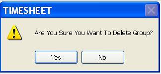 3. Select Yes button to
