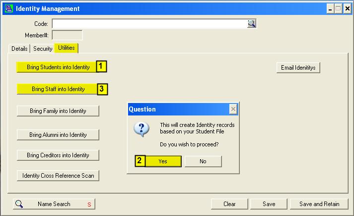Customers Customers in the Point of Sale module are closely integrated with the Identity file in PCSchool.