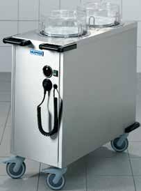 HUPFER - MOBILE PLATE DISPENSERS The Hupfer mobile plate dispenser is a product that the commercial kitchen just cannot do without.