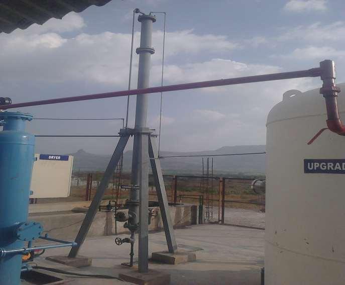 Biogas purification system