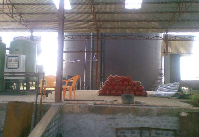 Biogas bottling project at R.G.