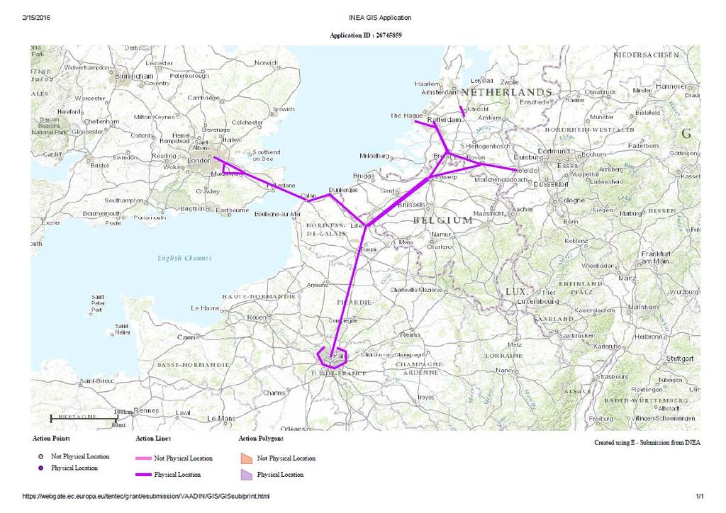 InterCor corridor InterCor is a CEF (Connecting Europe Facility) 3 year proposal study of 30 million euro Partners: Dutch Ministry of Infrastructure and the Environment (Coordinator), French Ministry