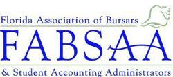 1 Sponsor and Vendor Registration Information Package The Florida Association of Bursars and Student Accounting Administrators (FABSAA) annual conference is designed to provide professional