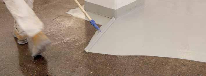 Water-borne coatings and varnishes for concrete floors Fontefloor EP Primer A two-component water-borne epoxy primer.