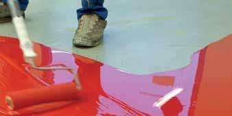 Solvent-free coatings for concrete floors Temafloor 150 A two-component solvent-free epoxy paint.