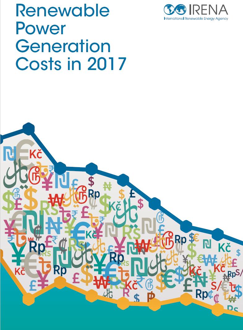 Recent cost evolution Latest trends in the cost and performance of renewable power generation technologies Global results to 2017,