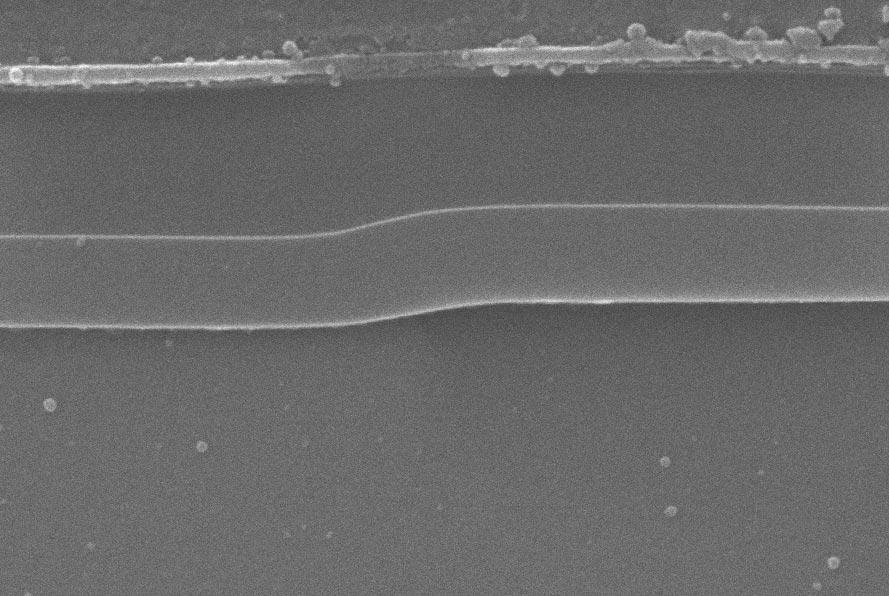 SEM section view of a typical local oxide