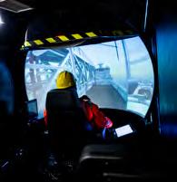 Theory and simulator training are combined to give operators a good understanding of how to perform a safe operation of their Gangway.