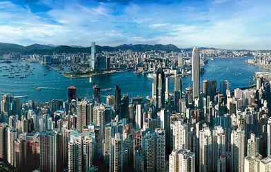 It is made up of four parts: Hong Kong Island, Kowloon Peninsula, the New Territories and the Outlying Islands.