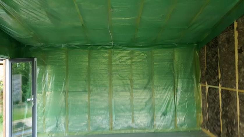 the internal from the external and will help keep out any damp progressing