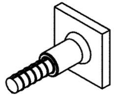 3.9 LENTON LOCK Coupler (S1) (illustrated below): LENTON LOCK coupler is used to connect two bars mechanically.