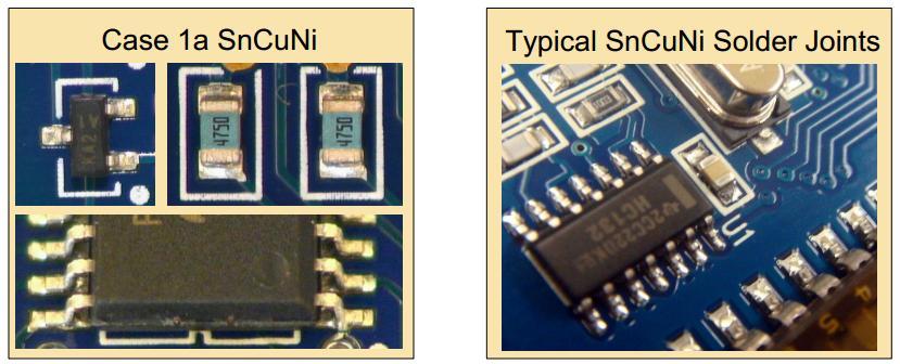 SnCuNi Appearance The cooler reflow process