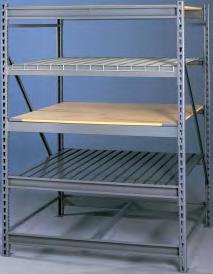 Bulk Storage Shelving Here s the most economical way to store bulky items. Bulk Storage shelving allows clear and convenient access from front or rear.