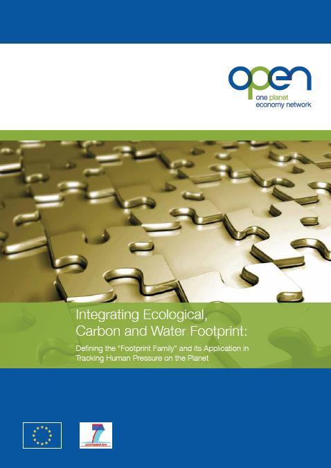 Objectives Ecological, Carbon and Water Footprint: definition and calculation Strengths and