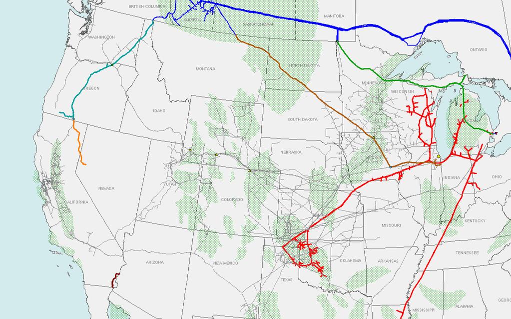 New Rockies Capacity Options Pathfinder (TransCanada/ EPP/QS) 1.5-2.0 Bcf/d Emerson Stanfield Malin Ruby (El Paso) 1.2 Bcf/d Sunstone (GTN/NWP) 1.