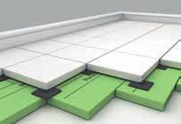 Floor slab systems Roller shutter housings Rooftop parking lots in which a building