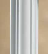 PVC FRAME IN WHITE DOORGLASS FRAME SELECTION The PVC smooth