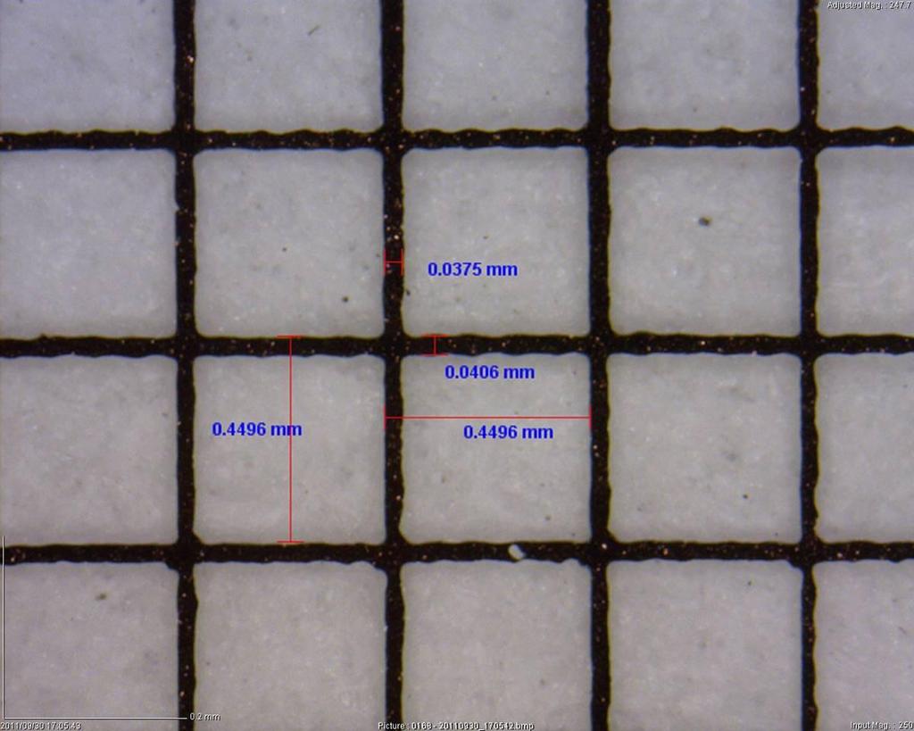 Low Resisitivity / High Resolution Low Resistivity + High Resolution = Transparent Conductors High Res Grid