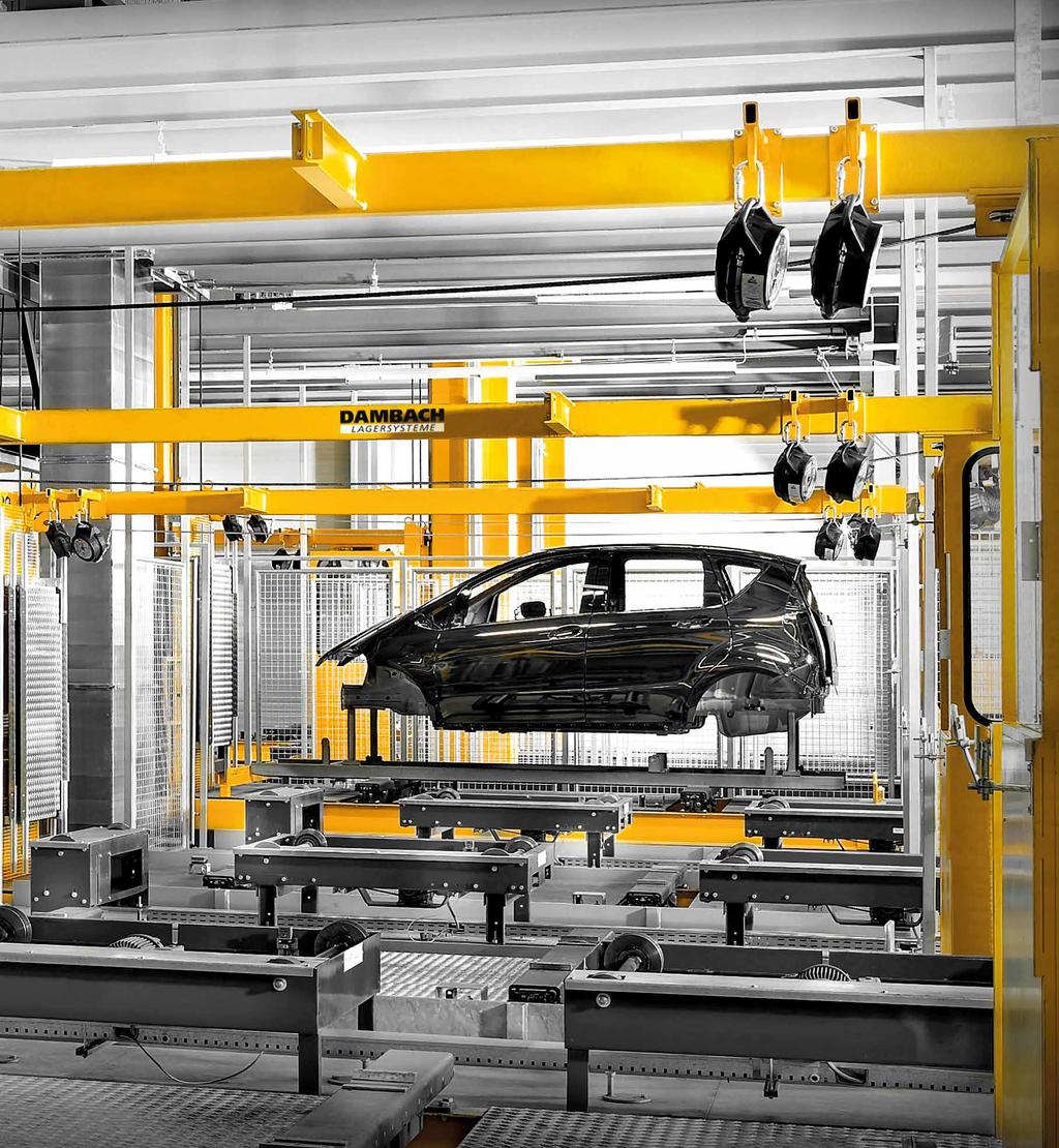 REQUIREMENTS From large car bodies to small vehicle components, from heavy cast parts to delicate electronics, the automotive sector is highly diversified.