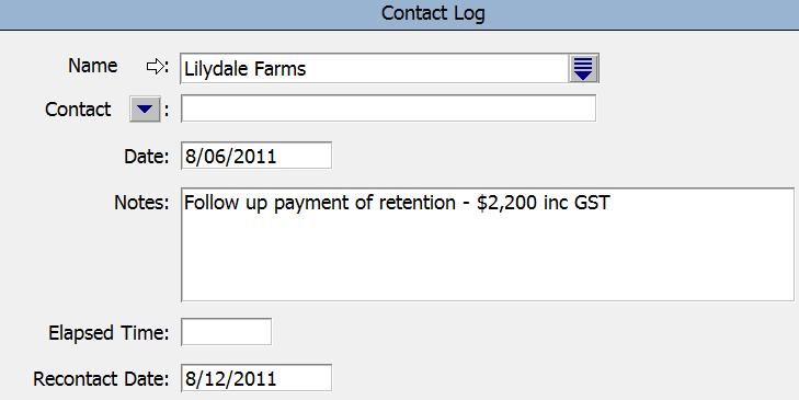 Billing Details: Customer: Lilydale Farms Job: Total Cost: Retention: Construction of Shed on site $22,000.