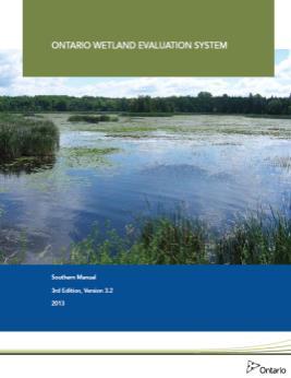Ontario Wetland Evaluation System Technical guidance documents for southern and Northern Ontario that use scientific criteria to quantify wetland values and enable comparisons among wetlands.