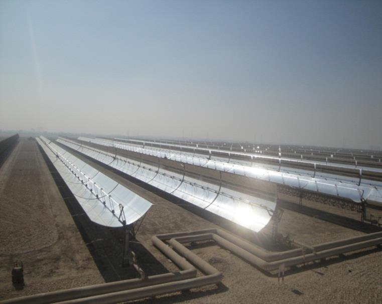 The 1st CSP plant is 140 MW including solar field of 20 MWe based