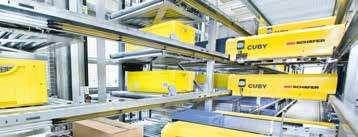 SOLUTIONS FROM SSI SCHAEFER Individually tailored, modular warehousing, picking and transportation systems, from high-bay warehouses to automated guided vehicles Automatic handling of different