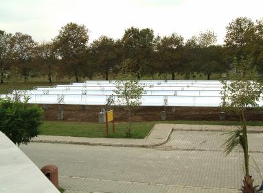 GEBZE GHTI, Turkey Number of Collectors 36 Total Aperture Area 324 m 2 Number of Rows 6 Length of Rows approx.