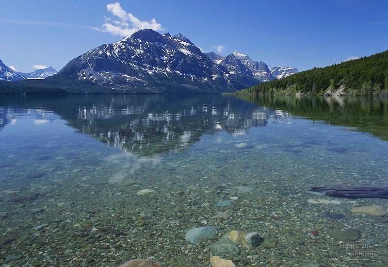 Oligotrophic Lake: Nutrient poor, water is clear, oxygen rich;