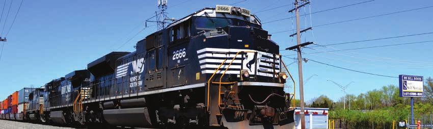 CHALLENGES RAIL, MARINE AND AIR CARGO FREIGHT CHALLENGES Rail and rail/truck intermodal traffic are expected to continue to expand, especially on the Heartland and National Gateway corridors where