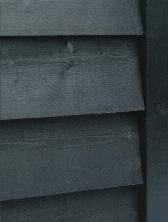 Essex Black Barn Weatherboard/Cladding Pre-painted Black Cladding Rebated Pre-painted White