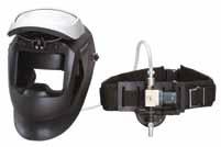 3M Speedglas 9000 Series Welding Helmets for Respiratory Protection with Safety Helmet 16 40 05 Ear and