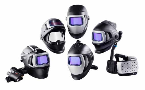Increased balance and stability. Excellent optics and bigger views. Increased coverage. Flip-up welding helmets with clear protective visor. Respiratory welding helmet options.
