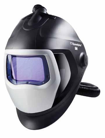 Eye, Face and Head Protection 3M Speedglas Welding Helmet 9100 Air Respiratory Welding Helmet All of the benefits of the 9100 welding helmets can now be used in combination with powered or supplied