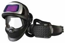 Part no*: Speedglas welding helmet 9100 Air, variable shade 5, 8, 9 13 and Adflo respirator with particle filter: 56 77 05 with Speedglas welding filter 9100V (45 x 93 mm) 56 77 15 with Speedglas