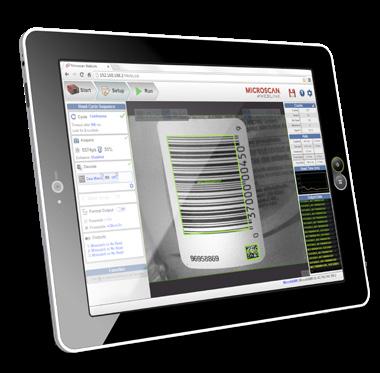 WebLink WebLink Software: As the world s first browser-based barcode reader configuration interface, WebLink provides real-time remote access to the settings on any MicroHAWK reader.