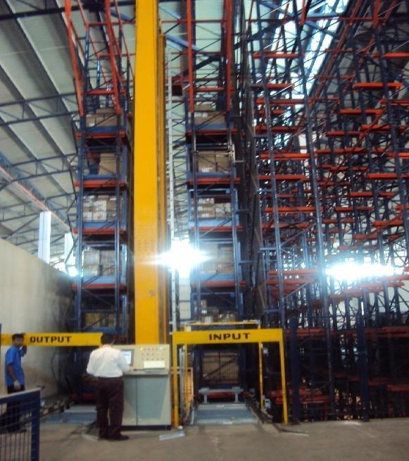 Facilities Automatic Storage & Retrieval System (ASRS) i) State of the art system FIRST of its kind in India ii) Investment USD 3 Million iii) Stores and retrieves cargo within 1min