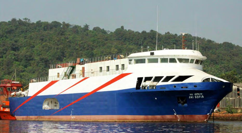 This vessel is used for Recreational Travel and as Floating Mobile Casino.