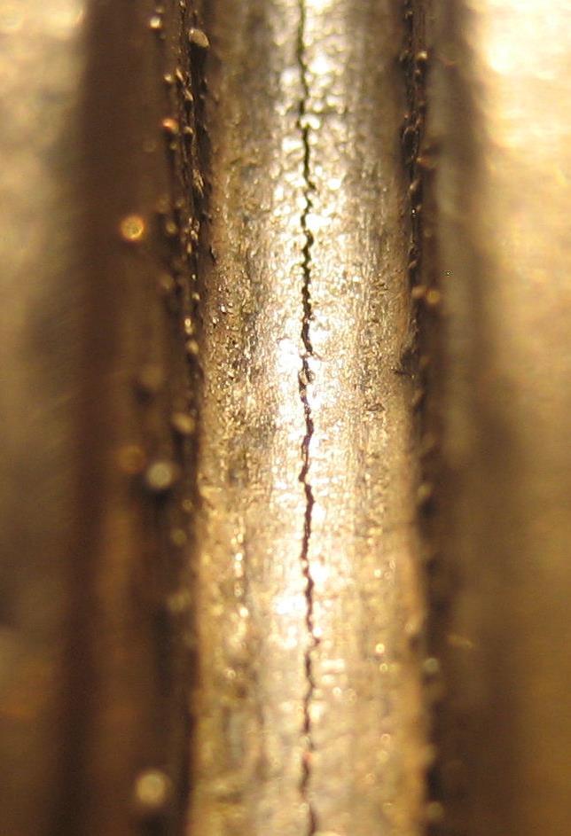 27 Hot cracking Practical welding tests have shown that hot cracking in stainless steels